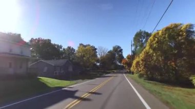 Ohio Kırsalında İleri Görünüm Sürüşü