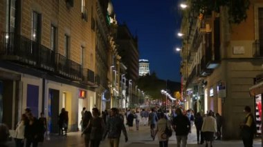 Barcelona sokaklarda