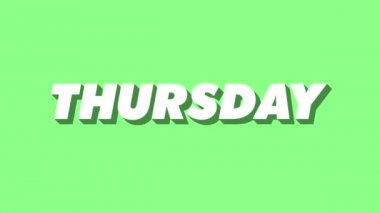 Word'ün bir izometrik tedavi Perşembe