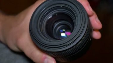 4 k fotoğrafçı Lens bezle temizler