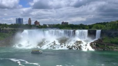 4k New York'ta American Falls Shot Kurulması