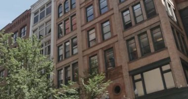 4 k tipik New York tarzı ofis binası