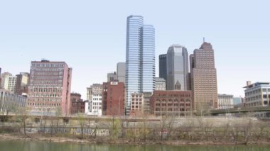 Ultrahd 4207 yılında 4k Pittsburgh Skyline