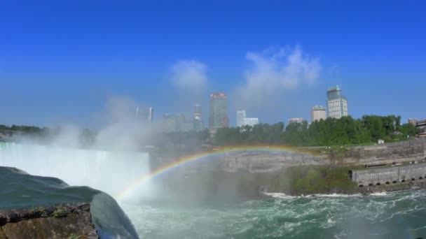 Niagara Falls krajobraz — Wideo stockowe