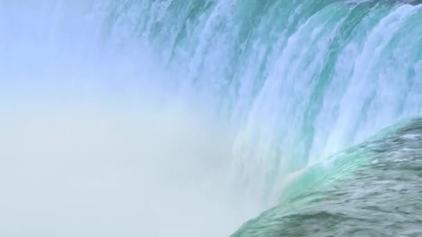 4K Niagara Falls estabelecendo shot — Vídeo de Stock