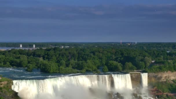 Niagara Falls Landscape — Stock Video