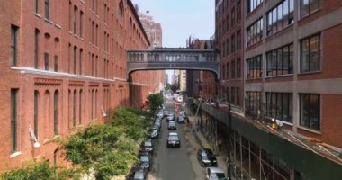 4k Chelsea 15 Street High Line görüldüğü gibi
