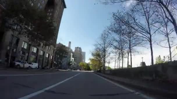 Driving in downtown Pittsburgh — Stock Video