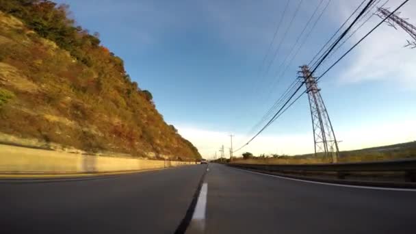 4K POV Conducir en la autopista — Vídeo de stock