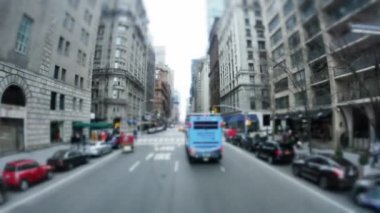 Manhattan sokaklarında Sürüş
