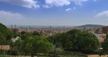 views of Barcelona from  Park Güell