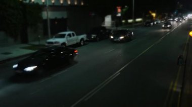 Los Angeles gece sürüş