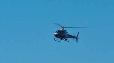 Los Angeles Polisi helikopter plaj devriyesi
