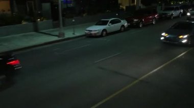 Los Angeles gece sürüş