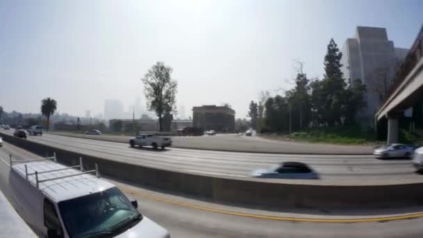 Los Angeles Pov verkeer — Stockvideo