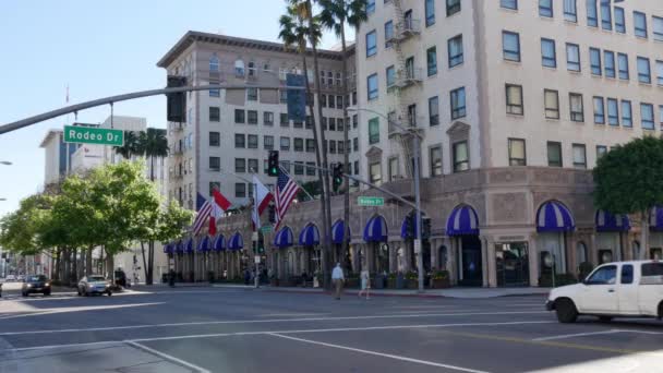 Das hotel wilshire in beverly hills einrichtungsaufnahme — Stockvideo