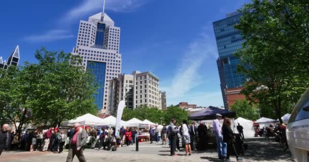 Pittsburgh torget Festival — Stockvideo