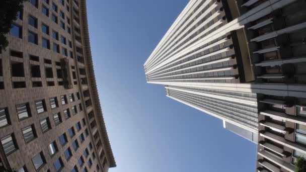 Vysoké budovy v Los Angeles — Stock video