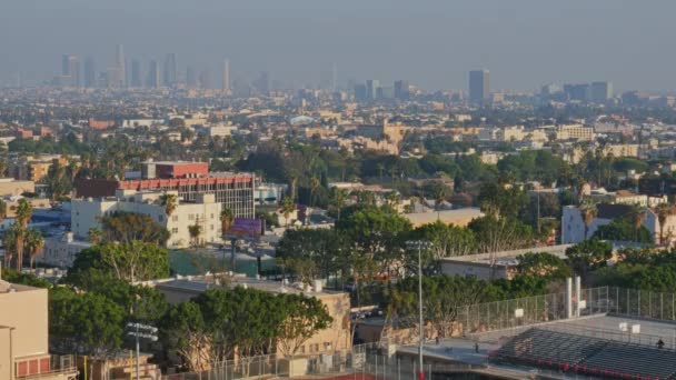 Tiro de estabelecimento de Los Angeles — Vídeo de Stock