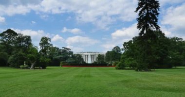 Washington, DC Beyaz Saray geniş bir vurdu.