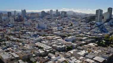 San Francisco 'nun hava manzarası