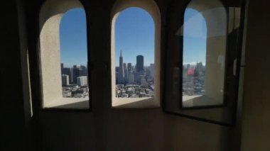 Coit Tower'dan San Francisco manzarası