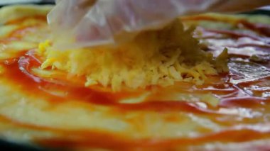 Şef peynir pizza boş dökme