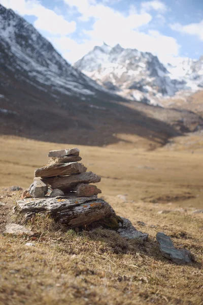 Cairn di roccia — Foto Stock