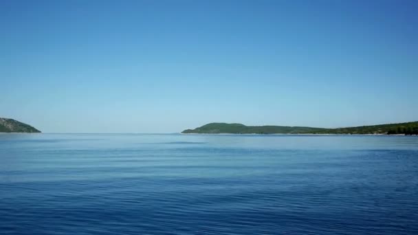 Острови і синє море краєвид — стокове відео