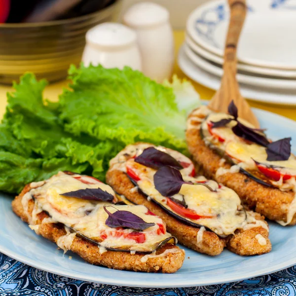 Tavuk patlıcan Parmigiana