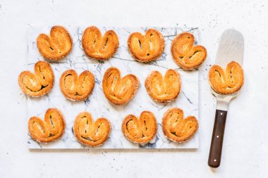 Palmier, Puff Pasta Bisküvileri, Fransız Fil Kulaklı Kurabiyeler