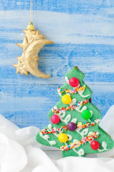 Biscoito de árvore de natal — Fotografia de Stock