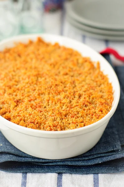 Crumble van brood en kaas — Stockfoto