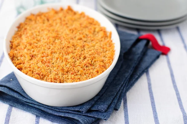 Bread and Cheese Crumble — Stock Photo, Image