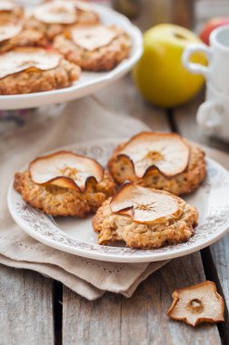 Apple yulaf kurabiye