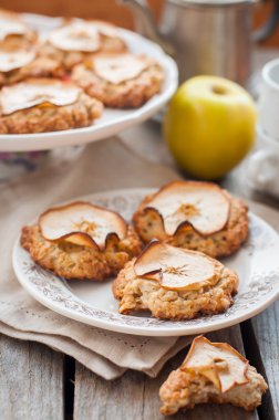 Apple yulaf kurabiye