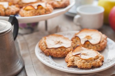 Apple yulaf kurabiye