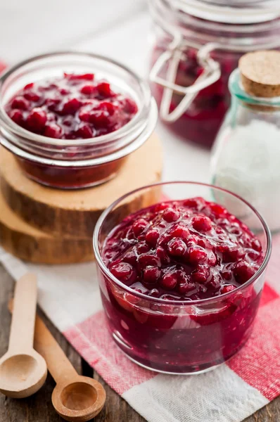 Cranberry Cinnamon Sauce — Stock Photo, Image