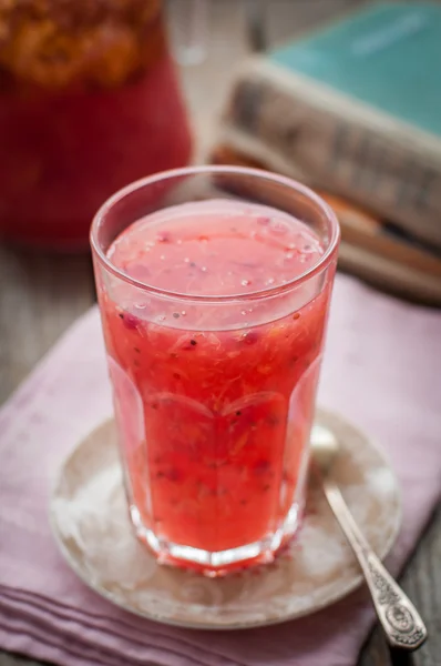 Red Currant and Orange Fool — Stock Photo, Image