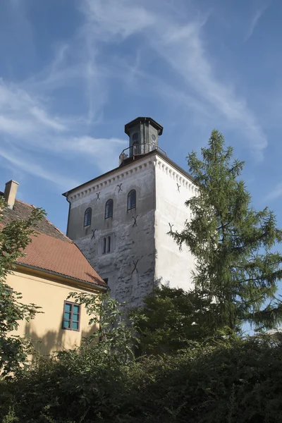 Lotrscak tornet i staden Zagreb Croatia — Stockfoto