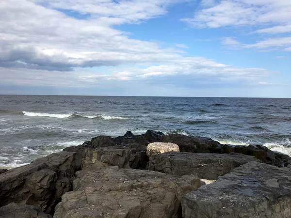 Belmar Plaża New Jersey Lecie — Zdjęcie stockowe