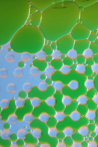 Elementy Abstrakcyjne Wody Kolorowej Oleju — Zdjęcie stockowe
