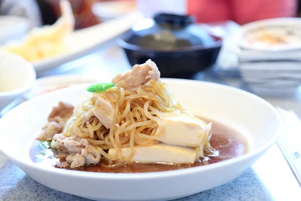 Das Japanische Essen Namens Sukiyai — Stockfoto