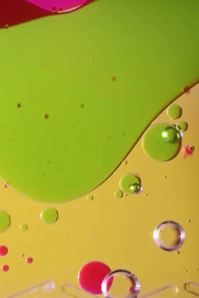 Abstrakta Elementen Från Färgvatten Och Olja — Stockfoto