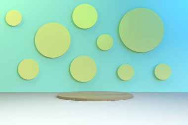 3B görüntüleme arkaplanı.