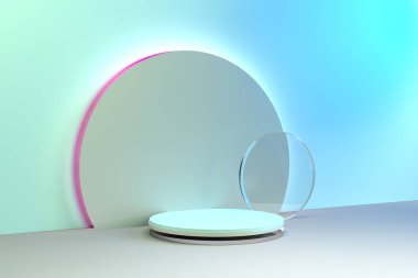 3B görüntüleme arkaplanı.