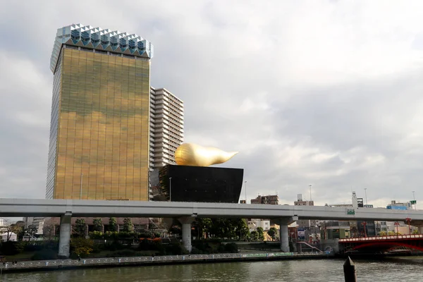 Tokyo Giappone Dicembre 2016 Asaki Costruisce Famoso Giro Turistico Tokyo — Foto Stock