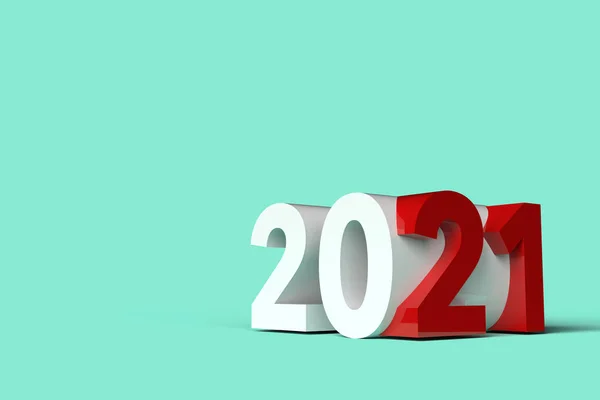 Rendering Del Testo 2021 — Foto Stock