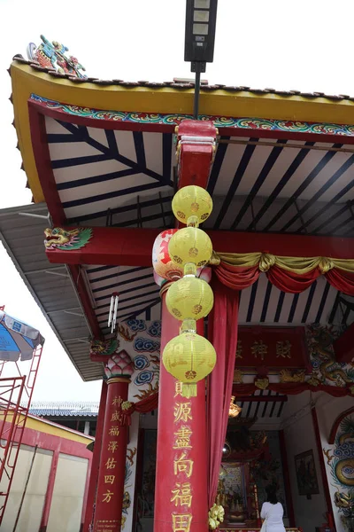 Nonthaburi Tailândia Outubro 2020 Santuário Chinês Chamado Tamnak Luang Song — Fotografia de Stock