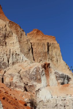 Phan Tiet, Mui Ne, Vietnam. Peri Deresi Kanyonu Güzel manzara.